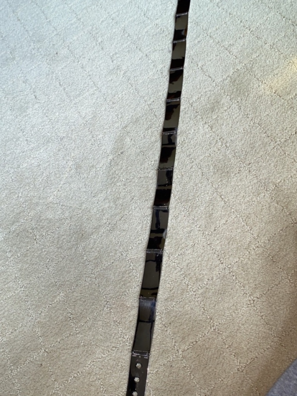 Rare Silver Gucci Belt with Red & Green Enamels - Picture 6 of 16